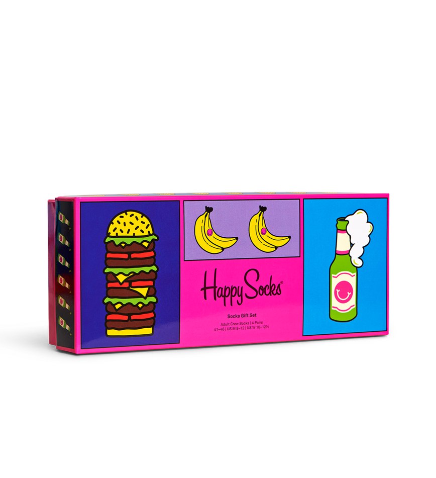 Gift Set Happy Socks 4-Pack Yummy Yummy Socks | PMJ-9969902