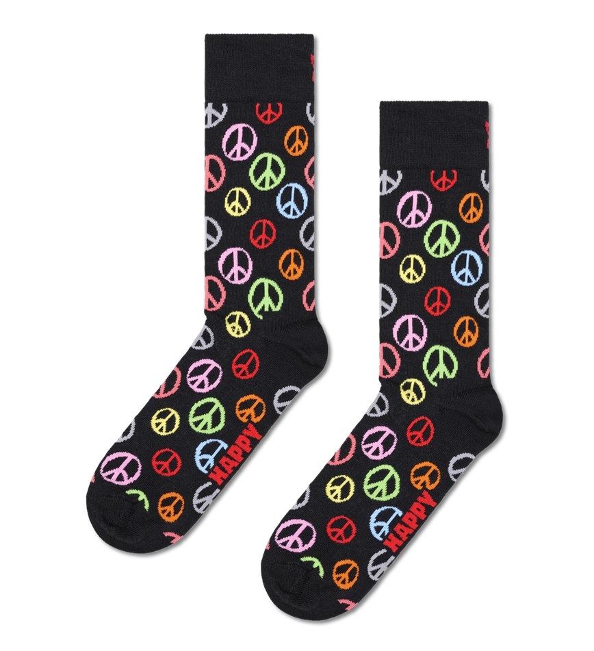 Gift Set Happy Socks 2-Pack Peace Socks | NLO-6743665