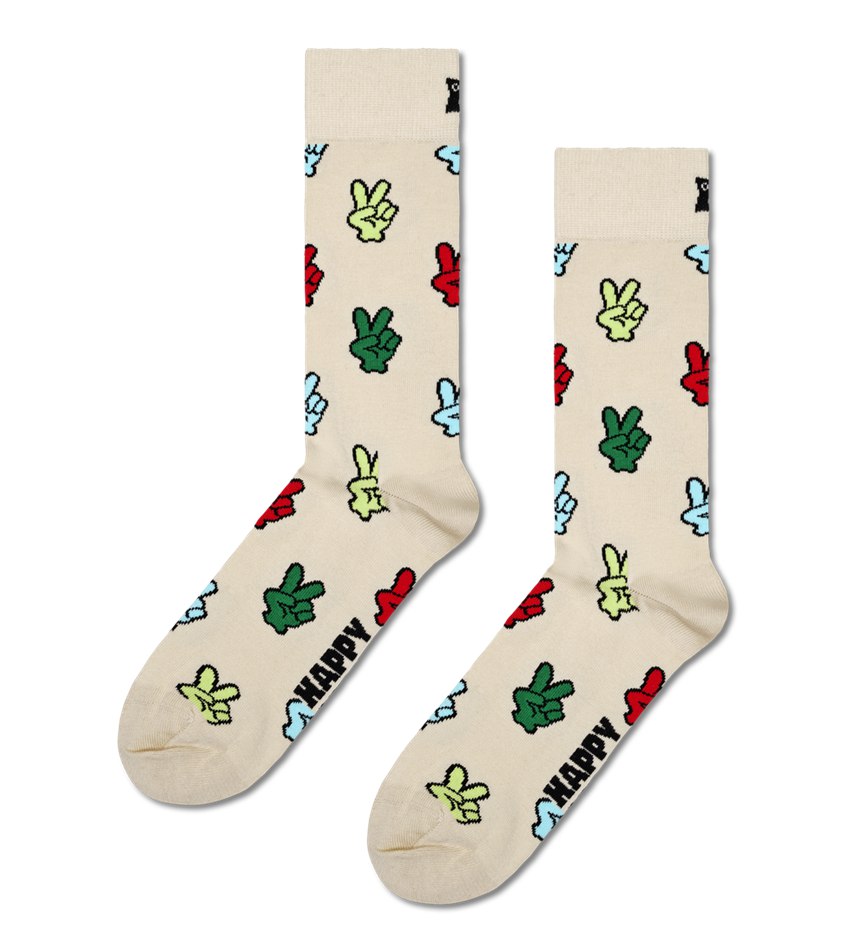 Gift Set Happy Socks 2-Pack Peace Socks | NLO-6743665