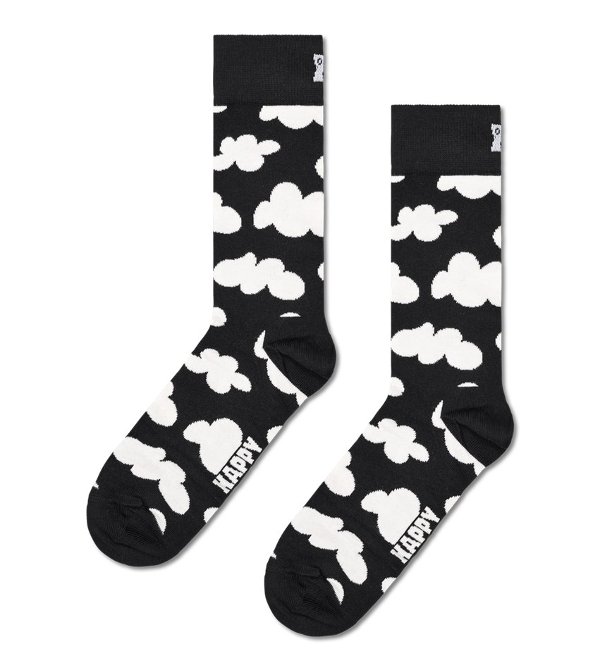 Gift Set Happy Socks 3-Pack Black And White Socks | NLR-8637400