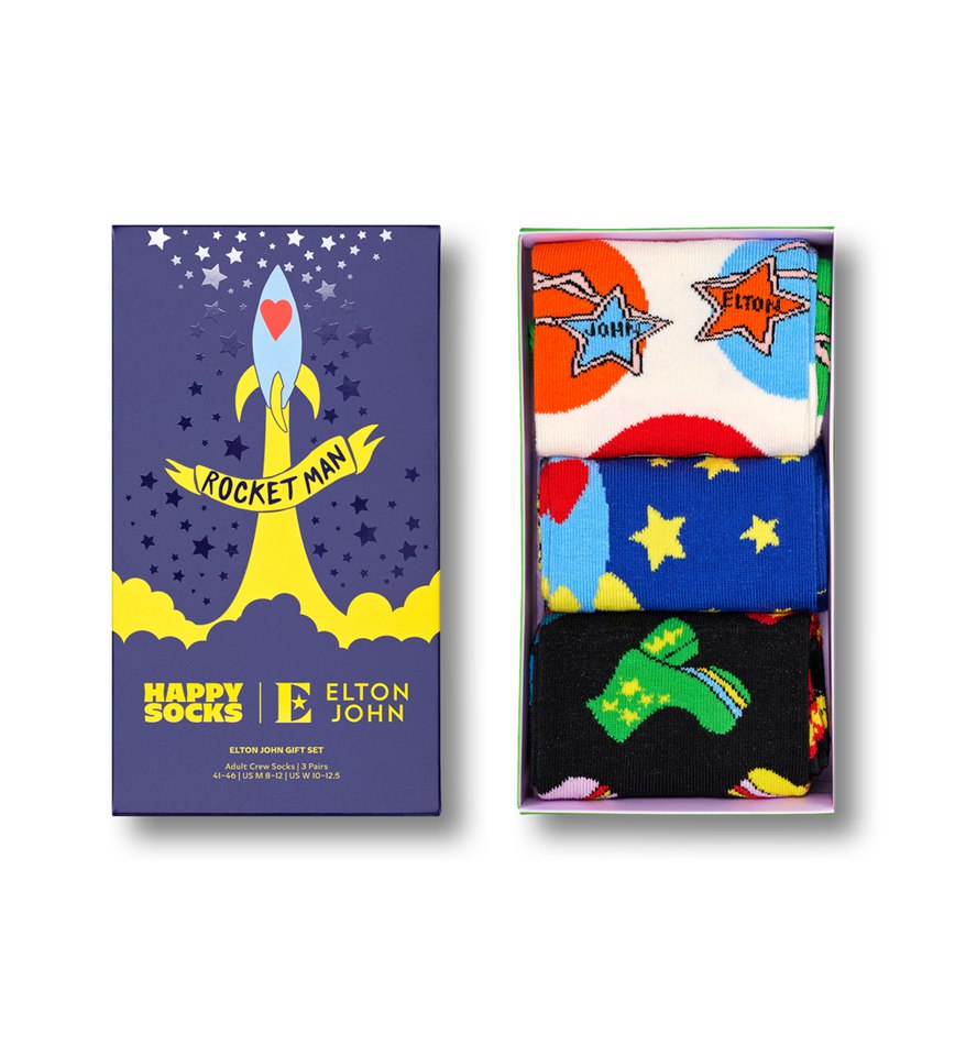 Gift Set Happy Socks Elton John 3-Pack | PMK-2201599