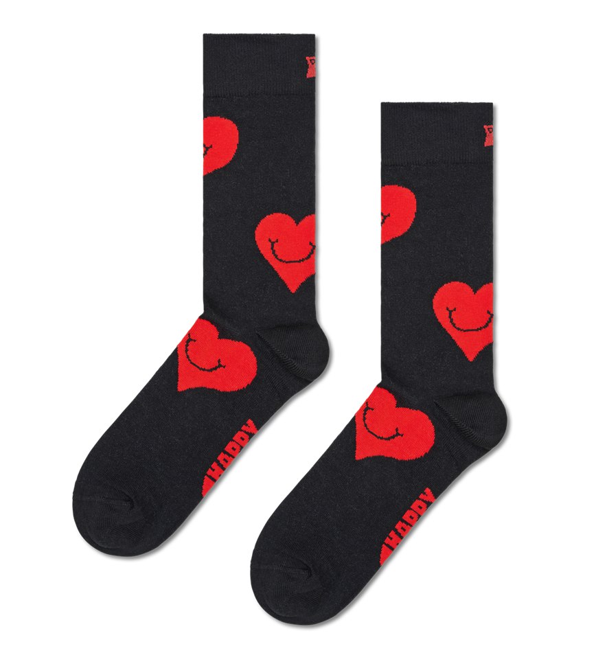 Gift Set Happy Socks 2-Pack I Heart You Socks | GKE-3577500