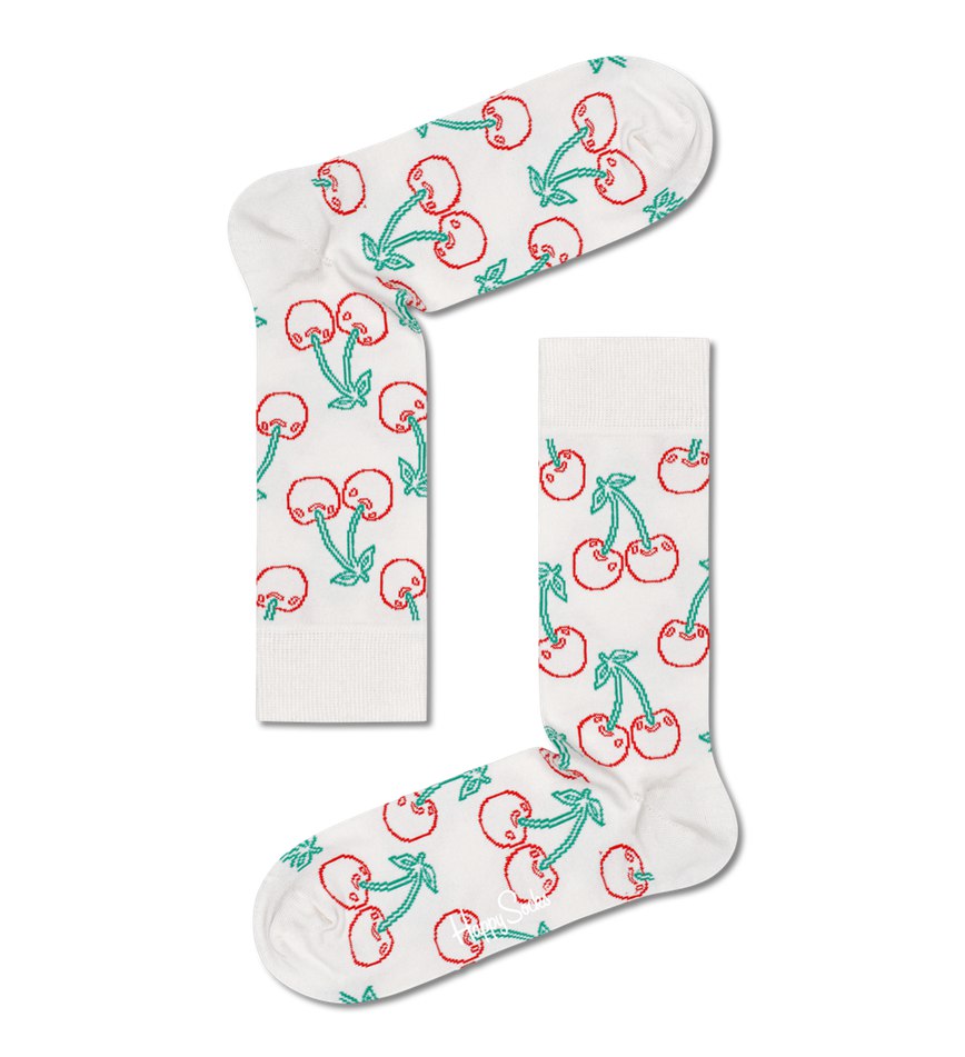 Gift Set Happy Socks 2-Pack Cherries Socks | VQR-6547890