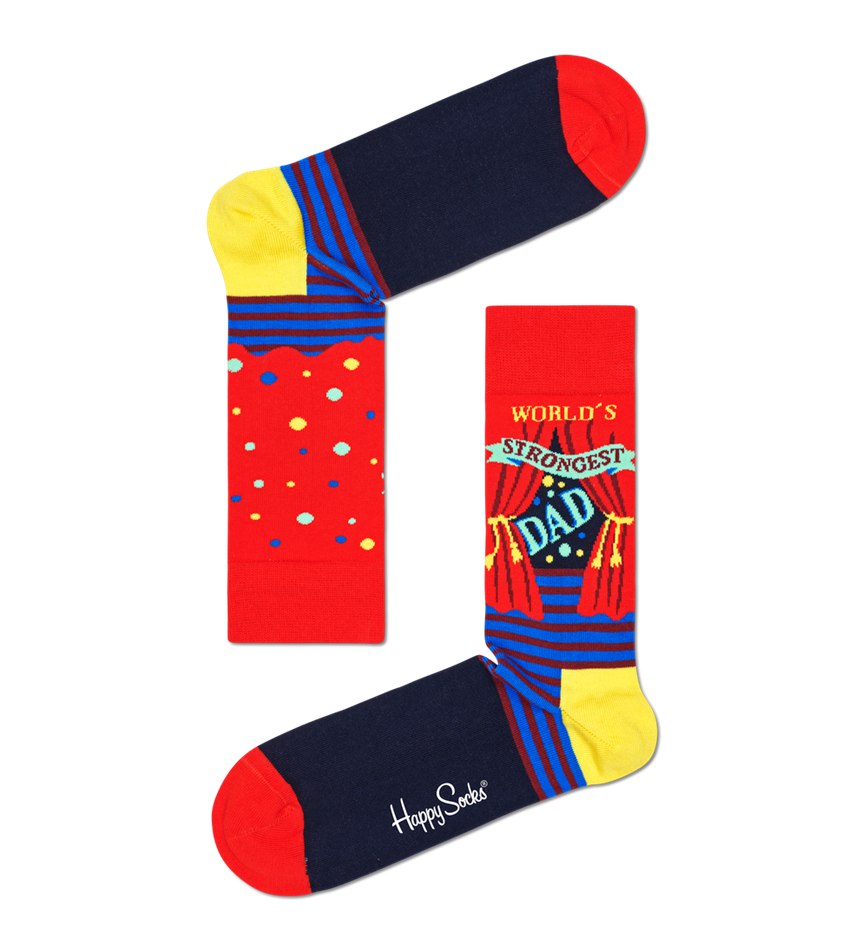 Gift Set Happy Socks 3-Pack Father′s Day Socks | IBS-4354061