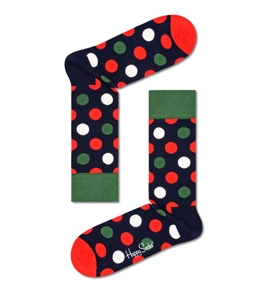 Gift Set Happy Socks 3-Pack Classic Holiday Socks | TDV-7573734