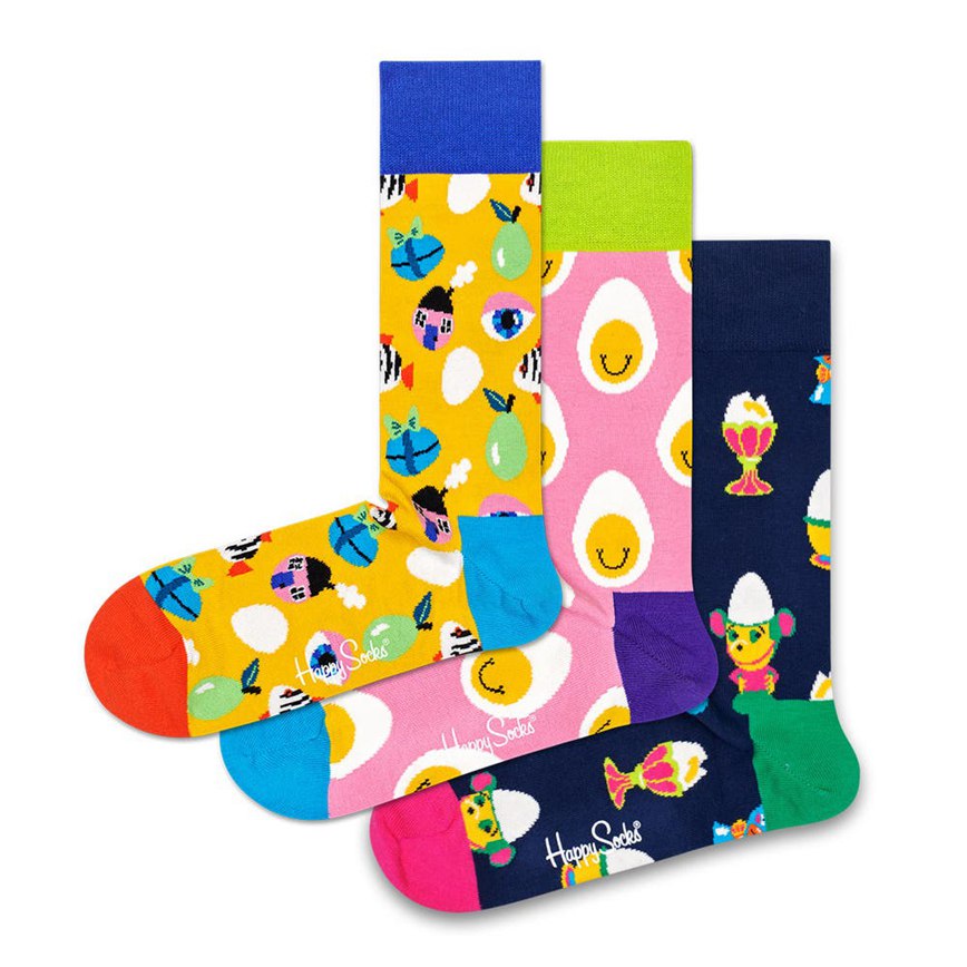 Gift Set Happy Socks 3-Pack Easter | NRF-0875073