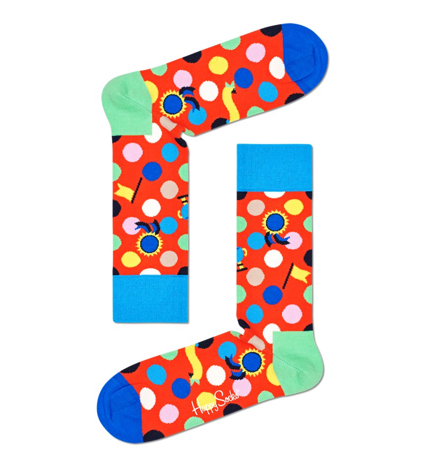 Gift Set Happy Socks 3-Pack Father′s Day Socks | IBS-4354061