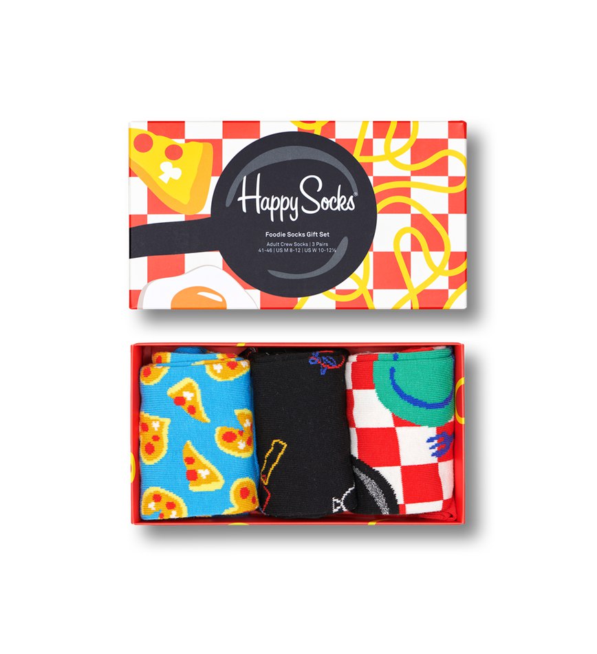 Gift Set Happy Socks Food 3-Pack | KLG-3139019