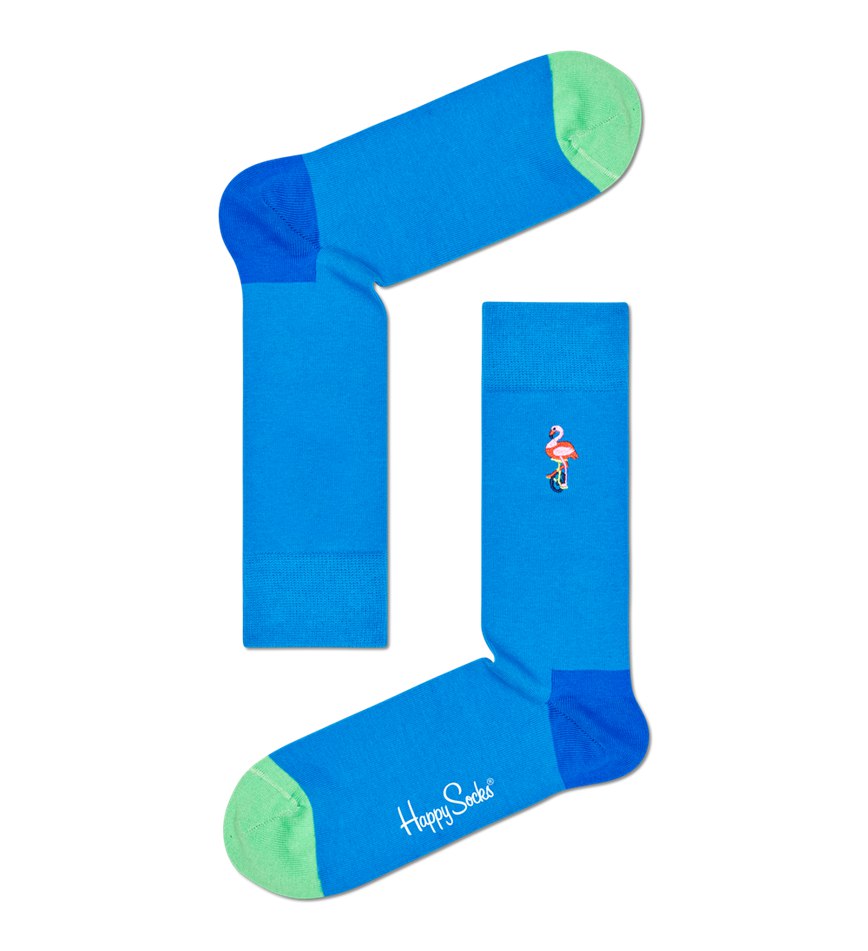 Gift Set Happy Socks 2-Pack Flamingo Socks | UVC-3719667