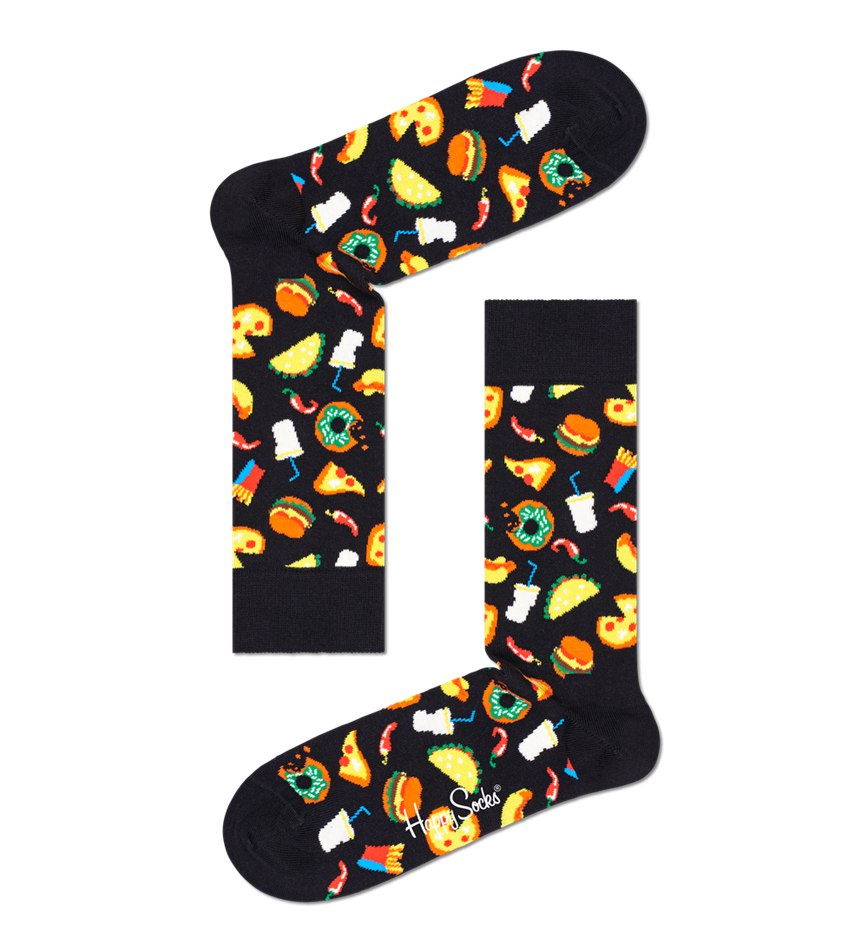 Gift Set Happy Socks 4-Pack Food Lover Socks | JYH-0961948