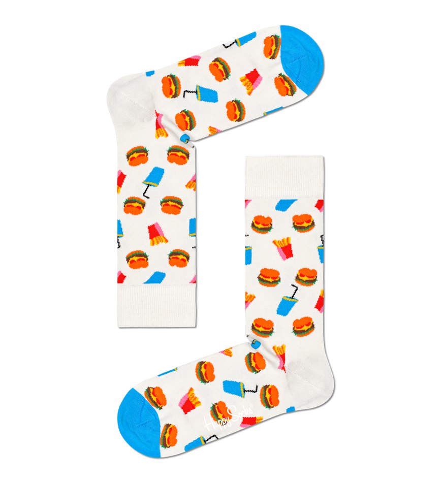 Gift Set Happy Socks 4-Pack Food Lover Socks | JYH-0961948