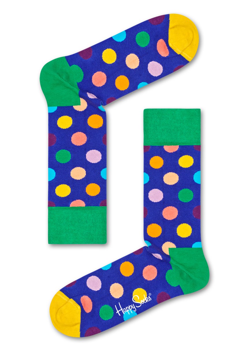 Gift Set Happy Socks 3-Pack Happy Birthday | KUZ-3810400