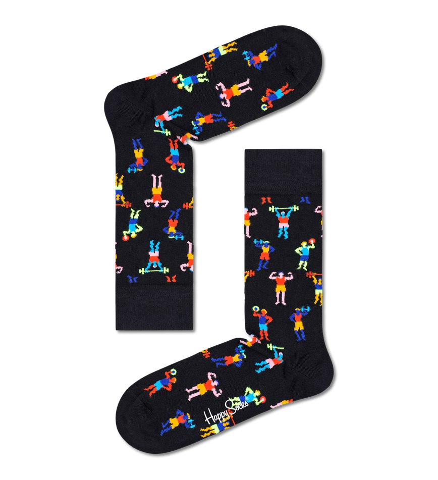 Gift Set Happy Socks 4-Pack Healthy Lifestyle Socks | VTN-1768300