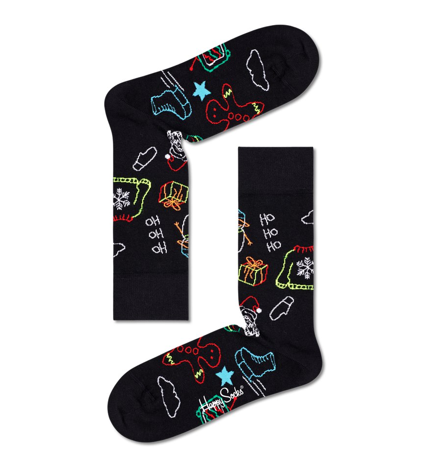 Gift Set Happy Socks 2-Pack Ho Ho Ho Socks | KIM-4857506