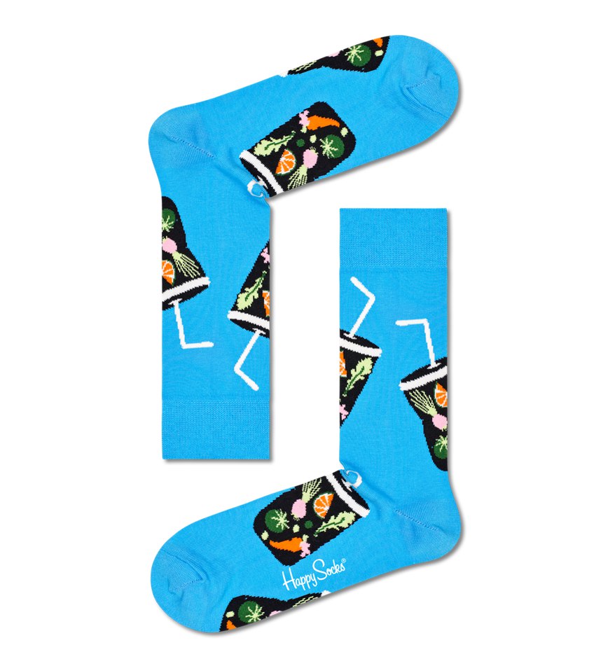 Gift Set Happy Socks 4-Pack Healthy Lifestyle Socks | VTN-1768300