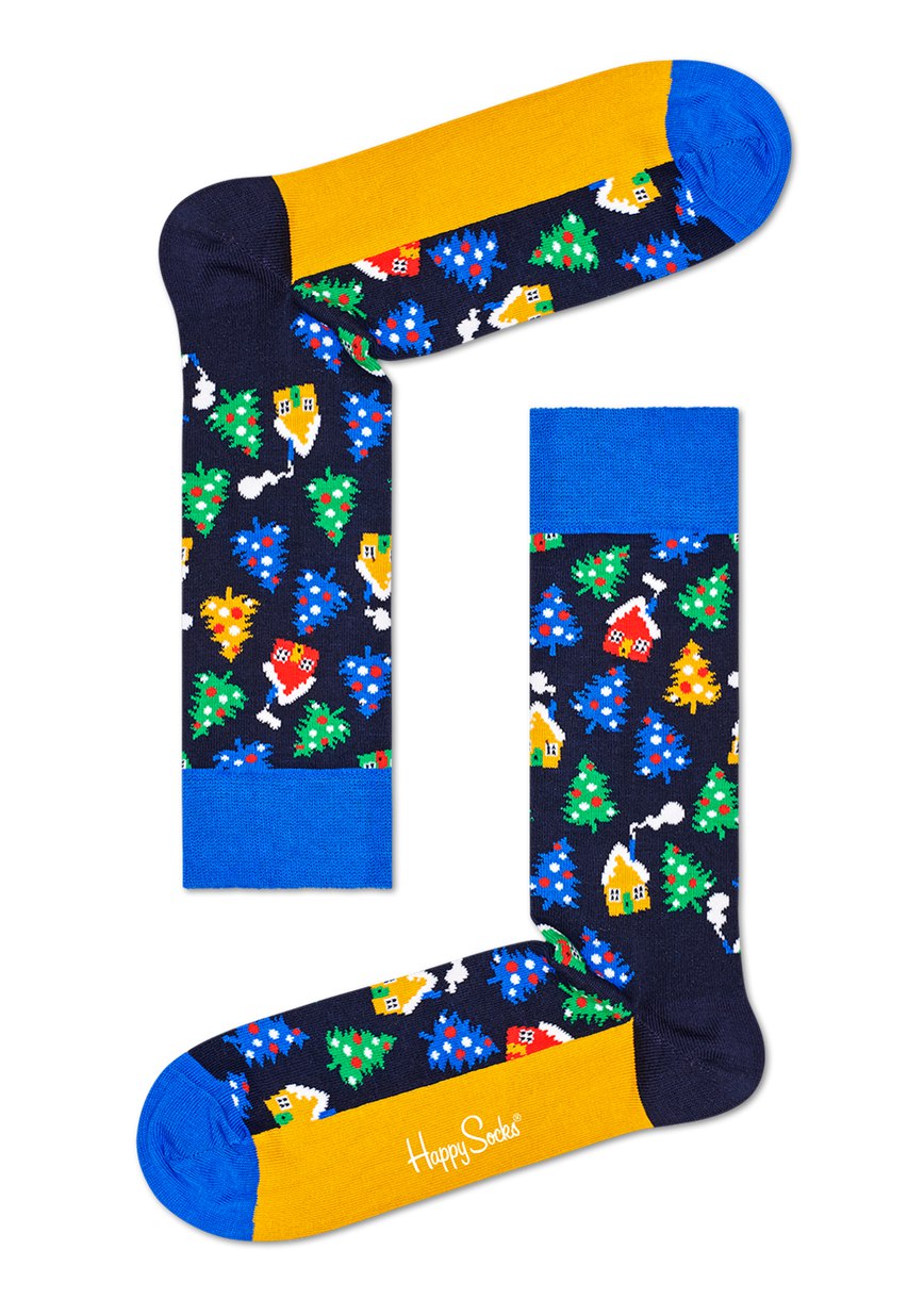 Gift Set Happy Socks 3-Pack Holiday Socks | KAG-3823706