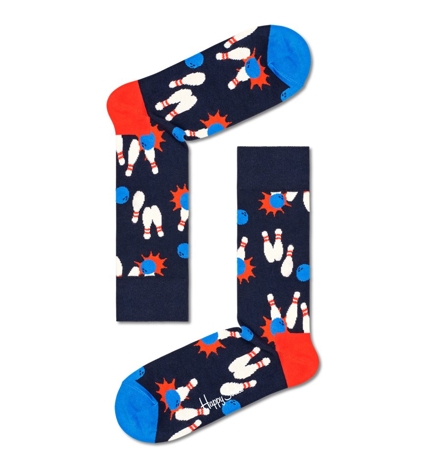 Gift Set Happy Socks 4-Pack Go Bowling Socks | NHN-5502863