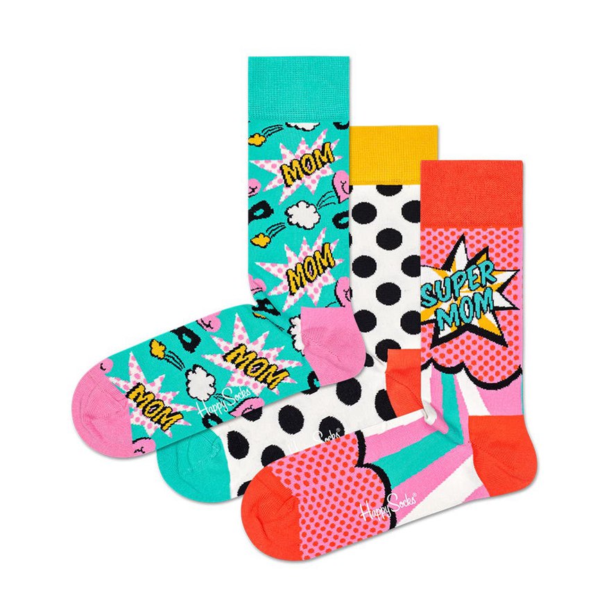 Gift Set Happy Socks 3-Pack Mother's Day Socks | UCH-9151624