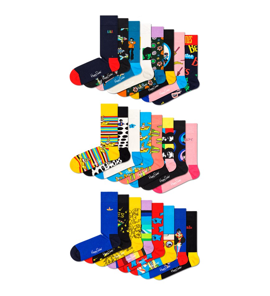 Gift Set Happy Socks The Beatles Collector’s 24-Pack | LXI-8235510