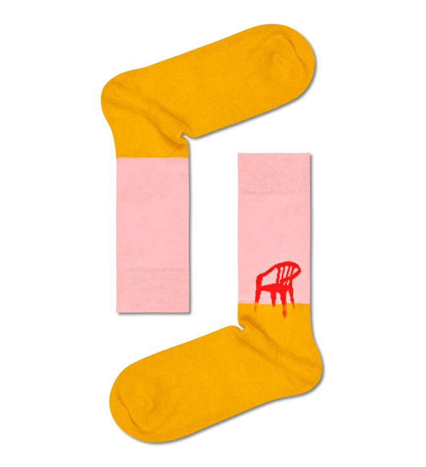 Gift Set Happy Socks 2-Pack Have A Seat Socks | UIU-0712843