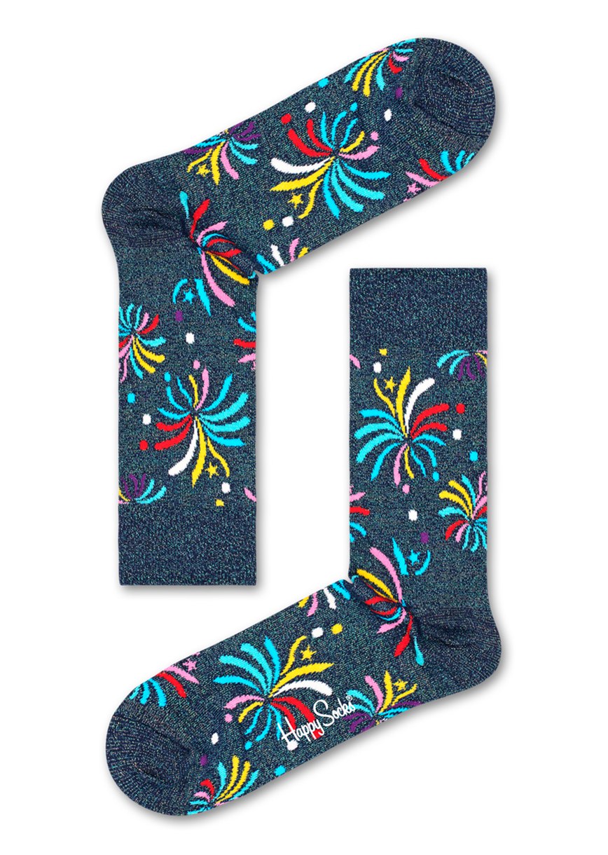 Gift Set Happy Socks 3-Pack New Year′s | ZCW-0820321