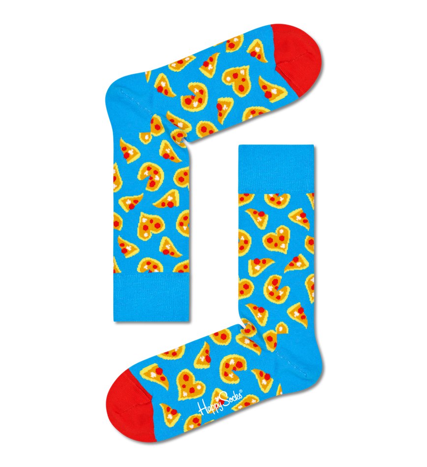 Gift Set Happy Socks 2-Pack Pizza Love Socks | YOP-0135148