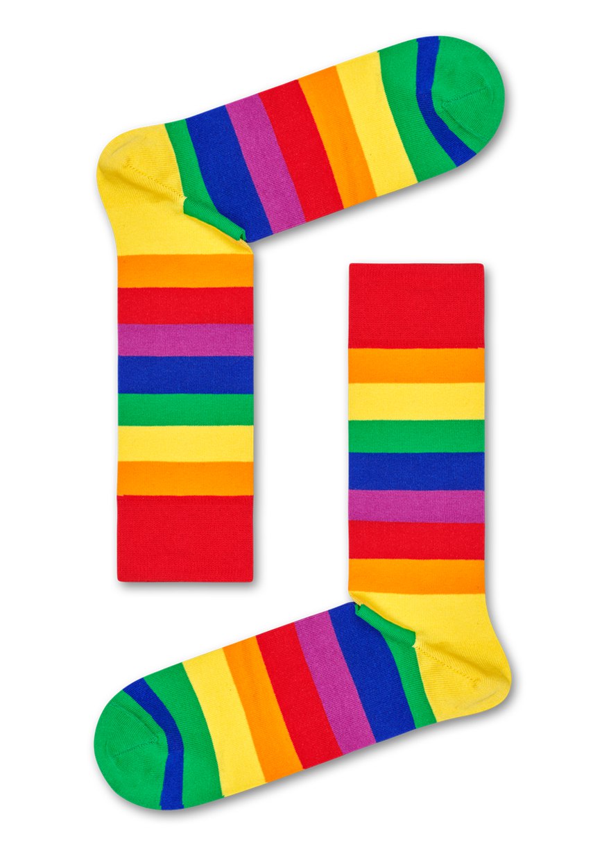 Gift Set Happy Socks 2-Pack Pride Socks | OQO-3830344