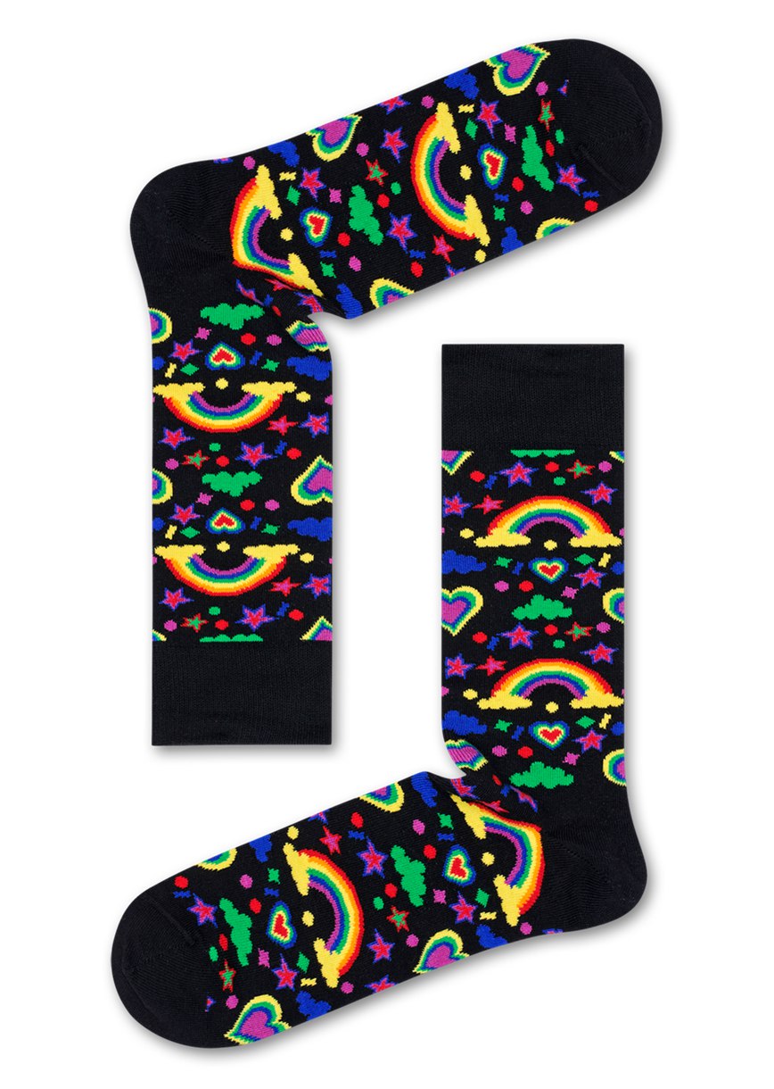 Gift Set Happy Socks 2-Pack Pride Socks | OQO-3830344