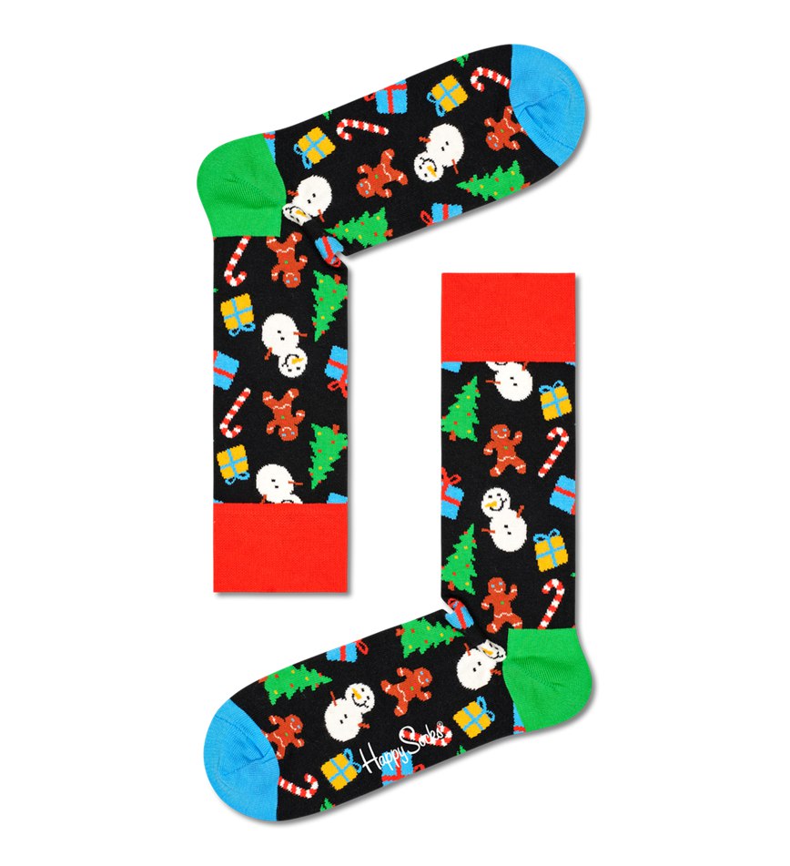 Gift Set Happy Socks 2-Pack Big Dot Snowman | JRZ-6265618