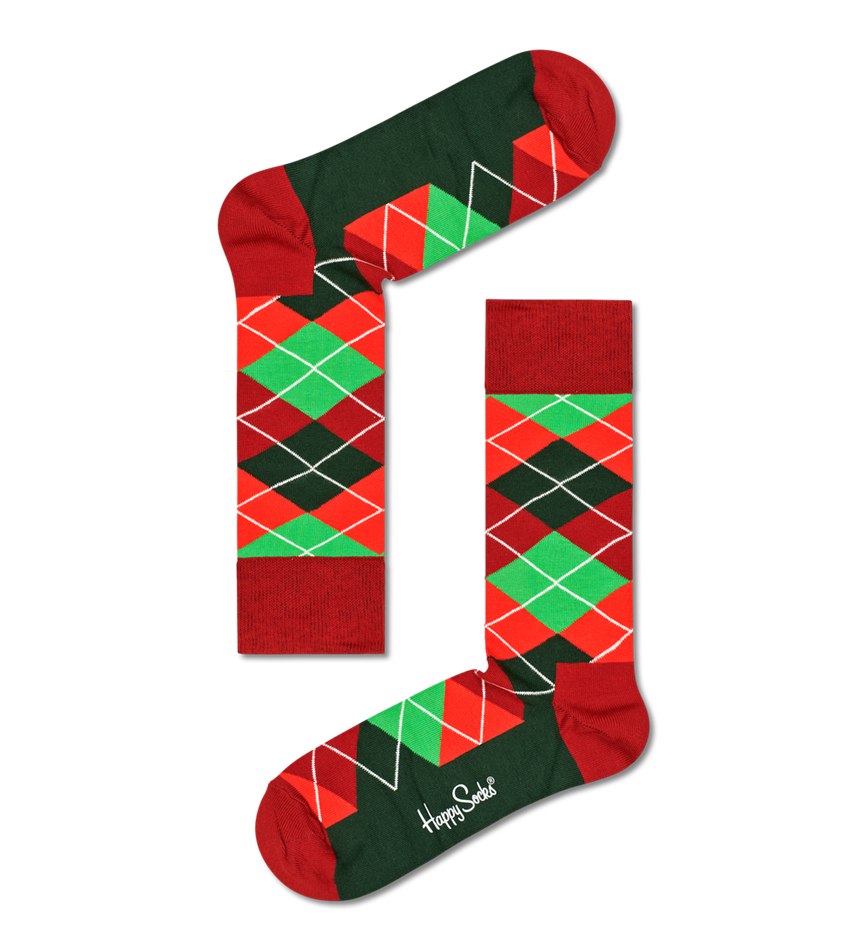 Gift Set Happy Socks 3-Pack Holiday Classics | VCN-2169826