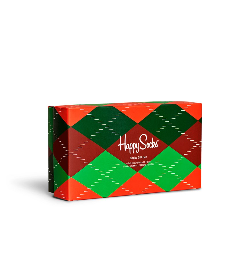 Gift Set Happy Socks 3-Pack Holiday Classics | VCN-2169826