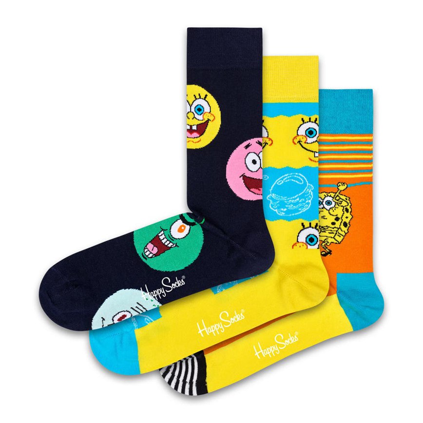 Gift Set Happy Socks Sponge Bob 3-pack | VJJ-2995225