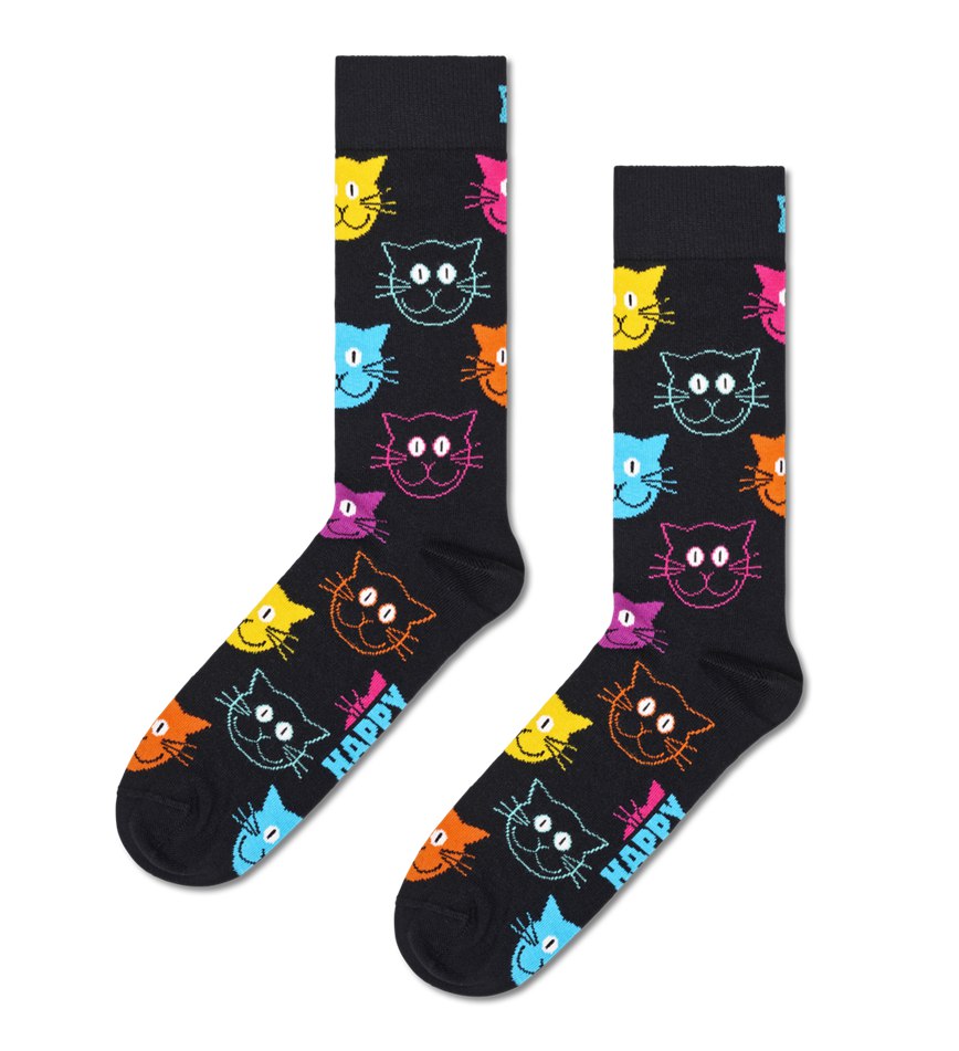 Chaussette Happy Socks 2-Pack Classic Cat | ERZ-6378654