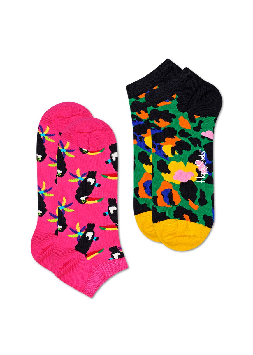 Chaussette Happy Socks 2-Pack Toucan Low | PHU-8268966