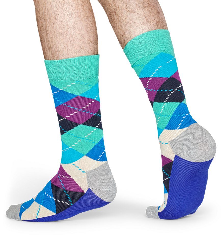 Chaussette Happy Socks Argyle | QXU-5767889