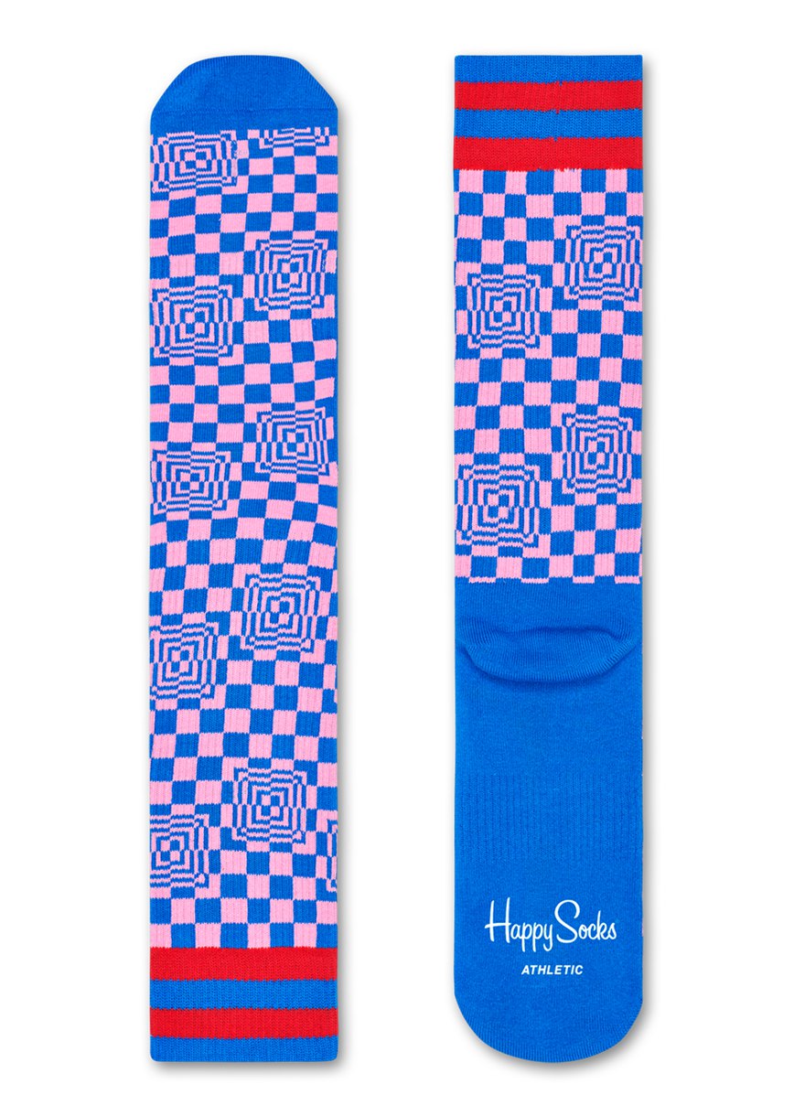 Chaussette Happy Socks Athletic Checked | KLL-9267959