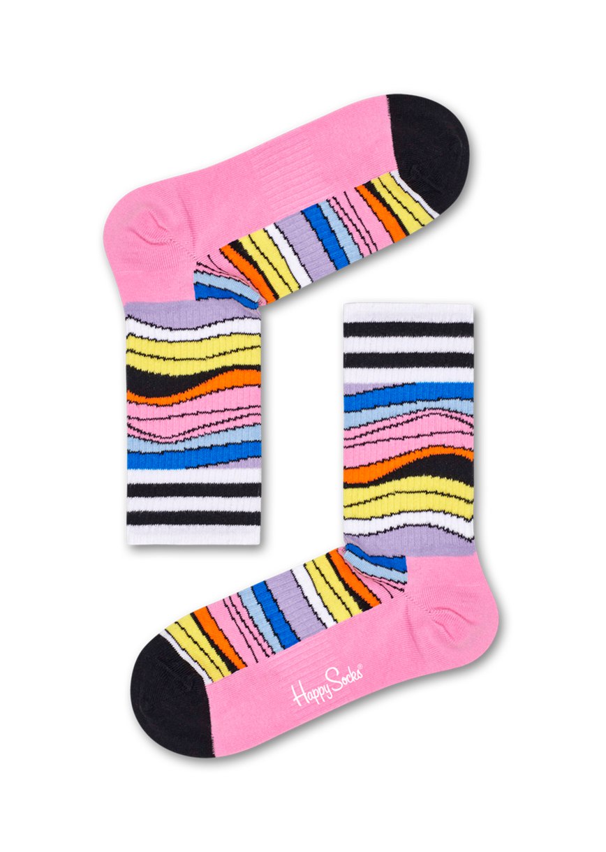 Chaussette Happy Socks Athletic Layers Mid High | LGT-1611270