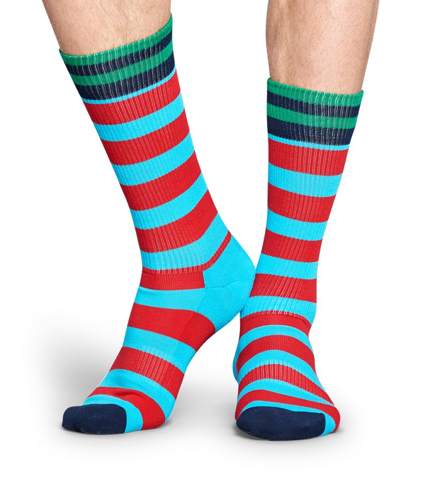 Chaussette Happy Socks Athletic Stripe | ATO-5778296