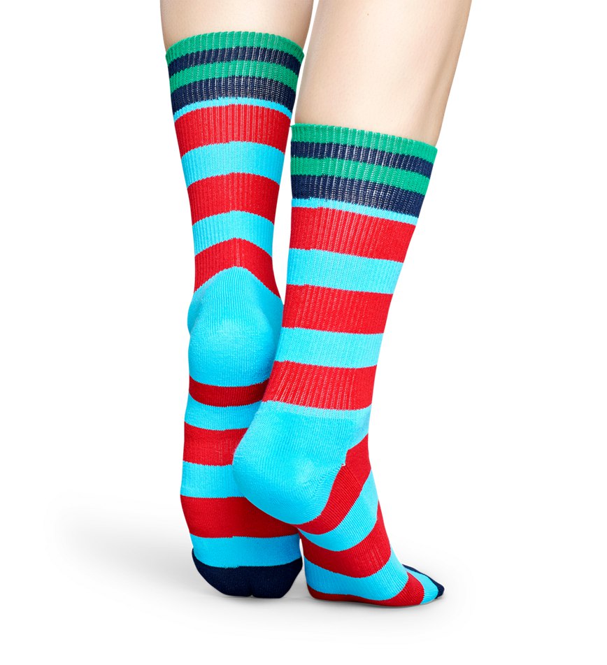 Chaussette Happy Socks Athletic Stripe | ATO-5778296