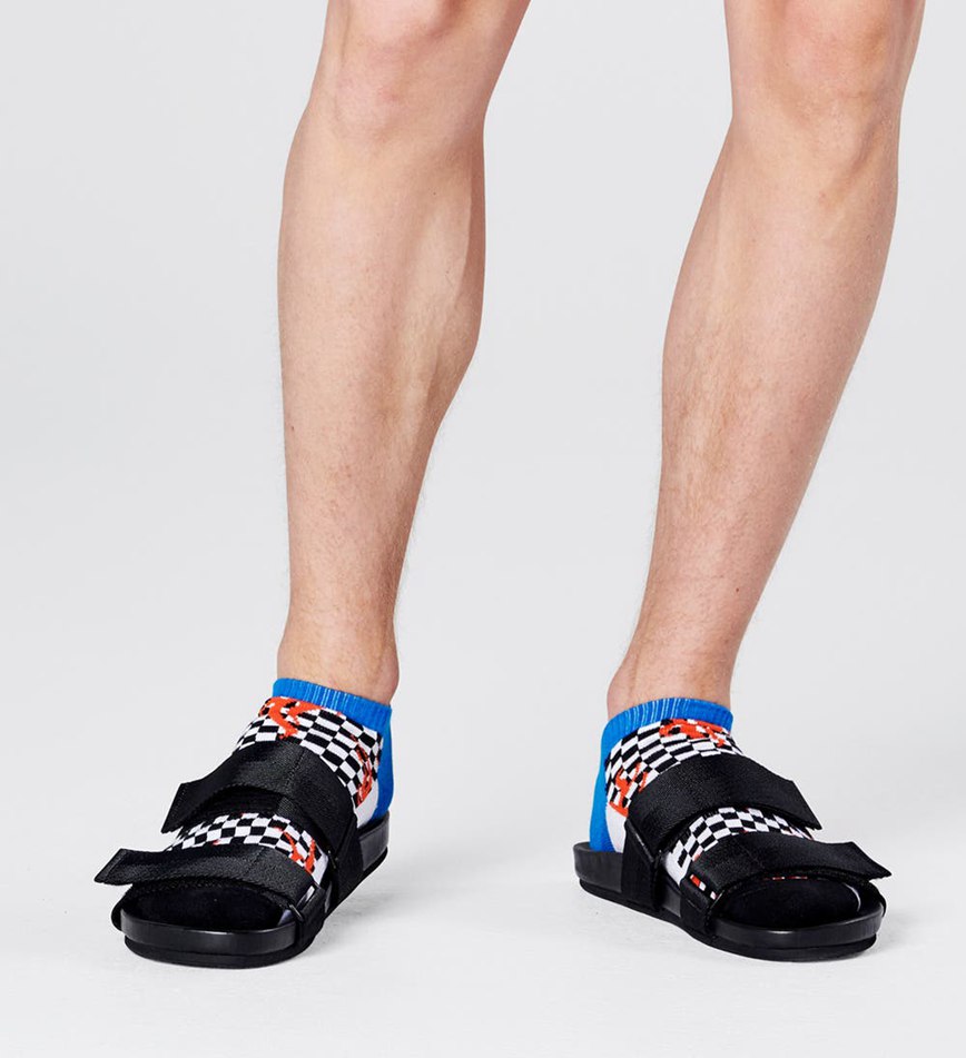 Chaussette Happy Socks Athletic Tribal Low | YGV-0189096