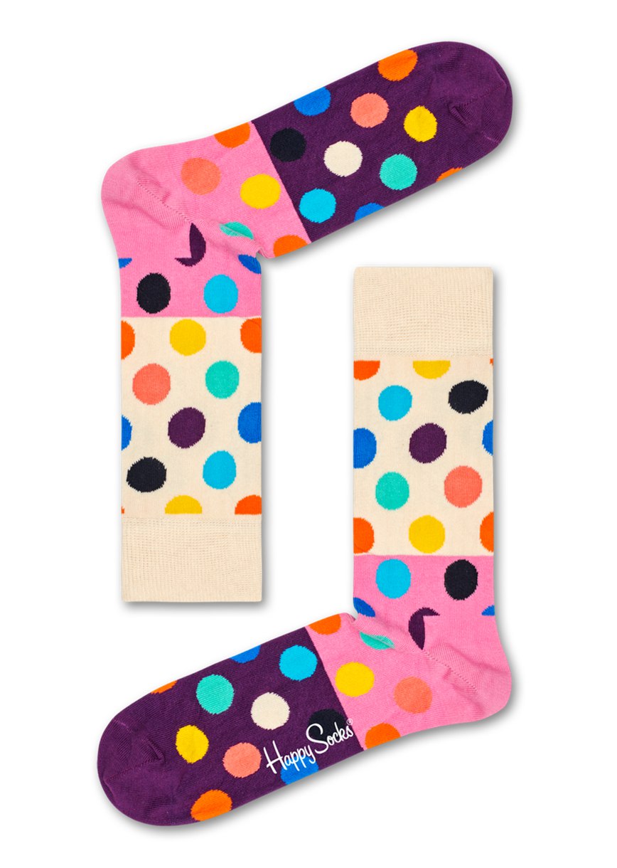 Chaussette Happy Socks Big Dot Block | VYA-2581120