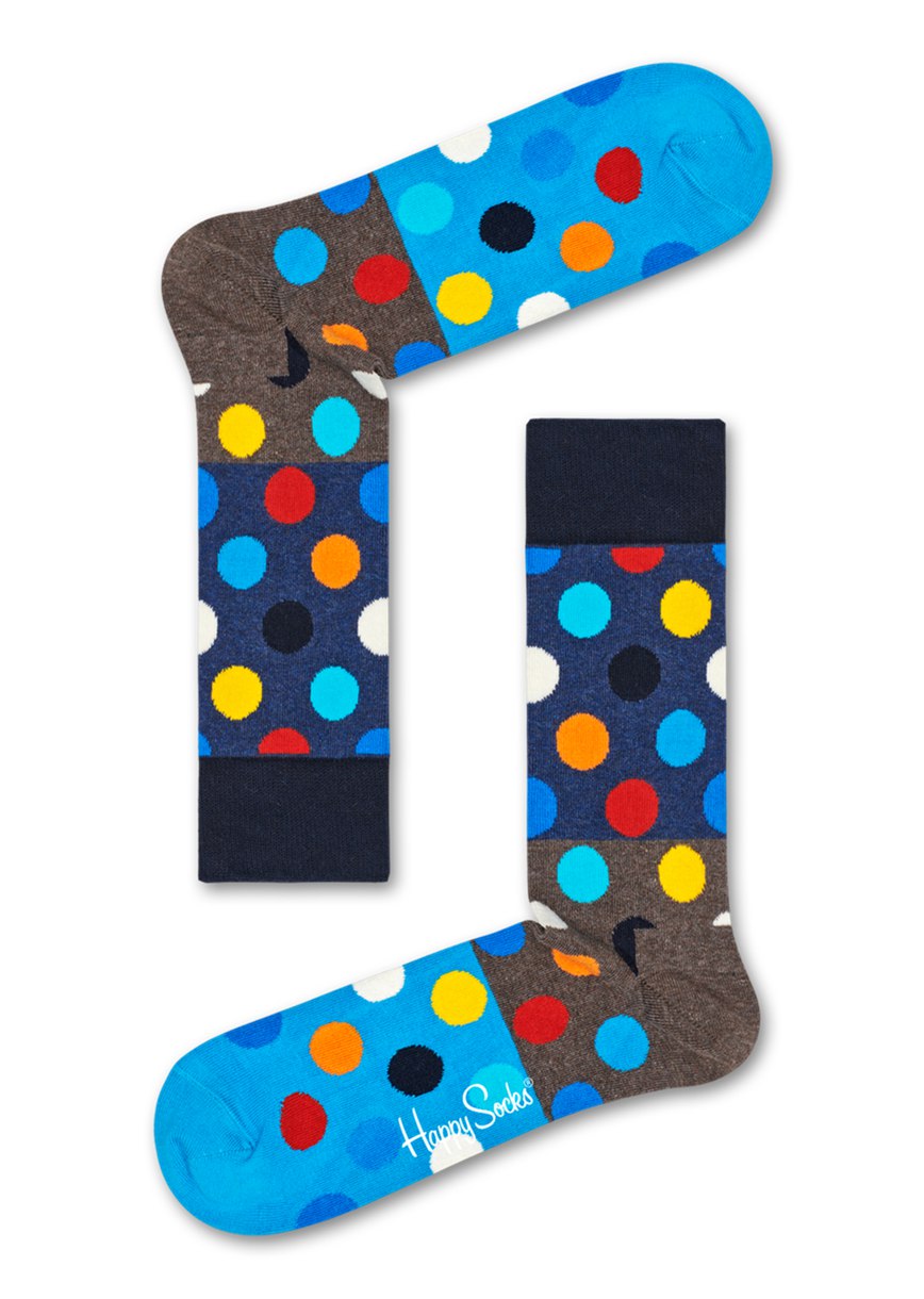 Chaussette Happy Socks Big Dot Block | OGA-9941375