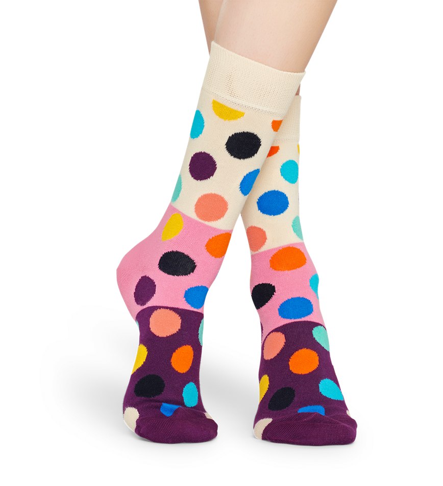 Chaussette Happy Socks Big Dot Block | VYA-2581120