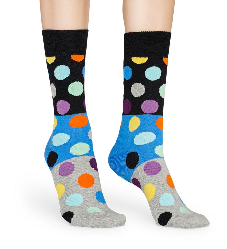 Chaussette Happy Socks Big Dot Block | HVB-5546701