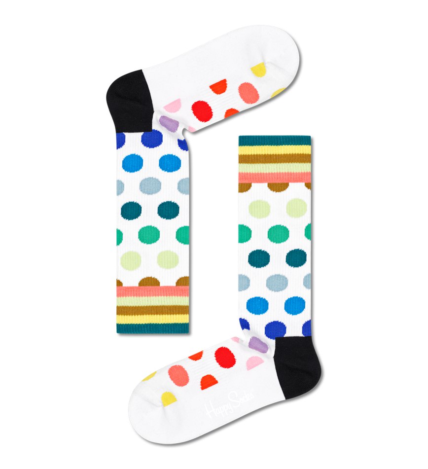 Chaussette Happy Socks Big Dot Crew | GJP-3490583