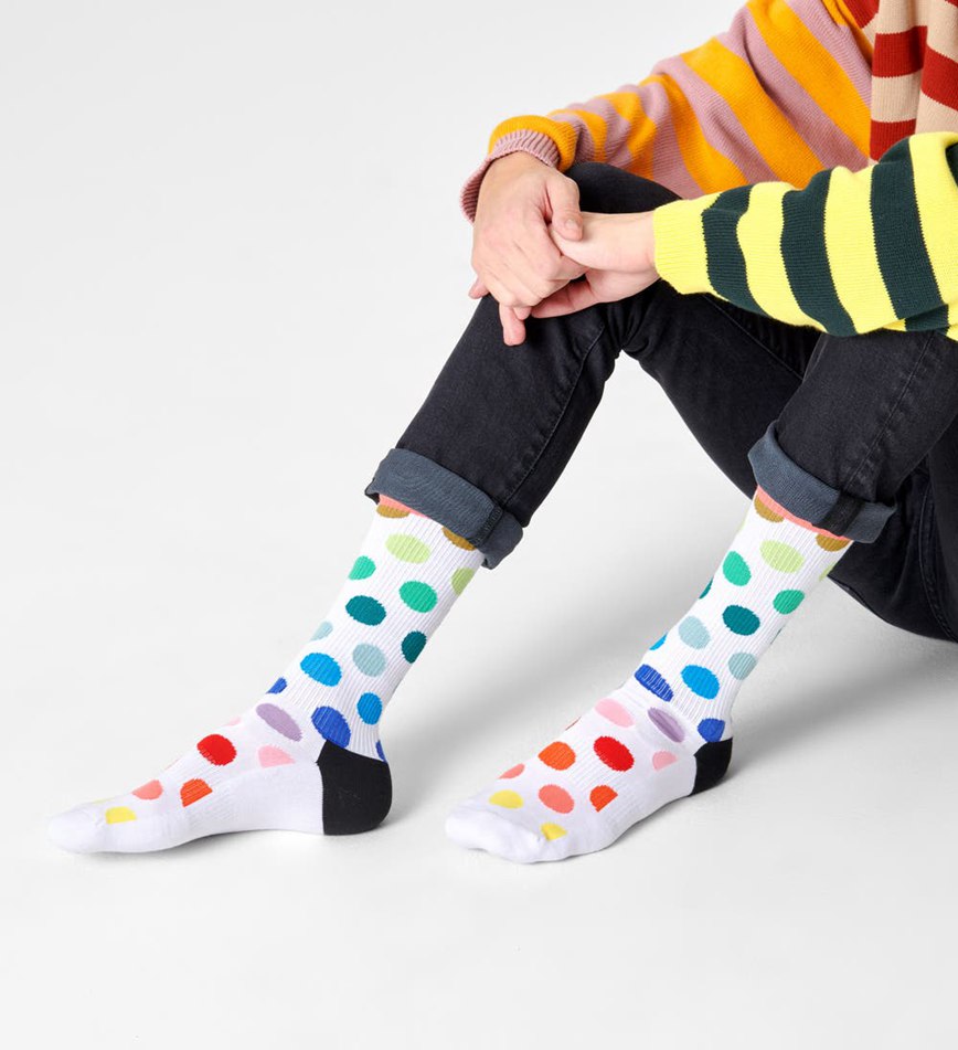 Chaussette Happy Socks Big Dot Crew | GJP-3490583