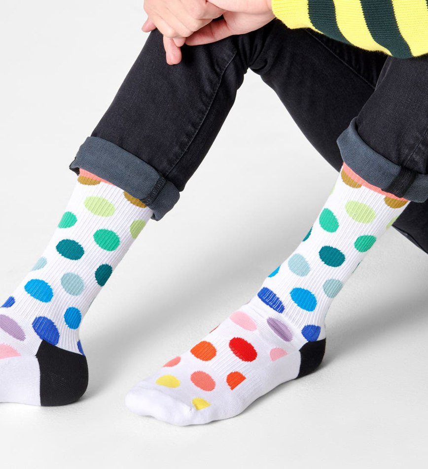 Chaussette Happy Socks Big Dot Crew | GJP-3490583