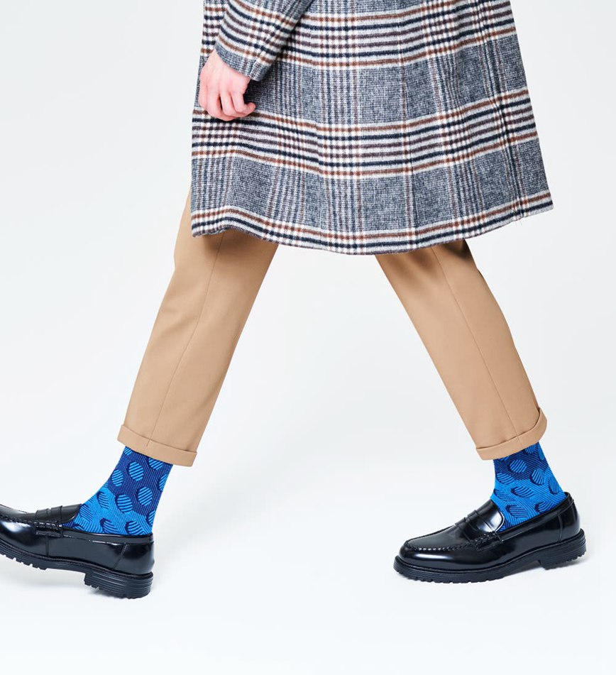 Chaussette Happy Socks Dressed Big Thin Wool Crew | QYL-3624786