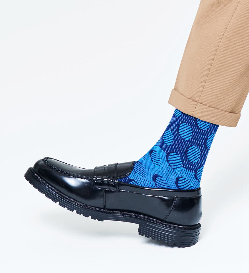 Chaussette Happy Socks Dressed Big Thin Wool Crew | QYL-3624786