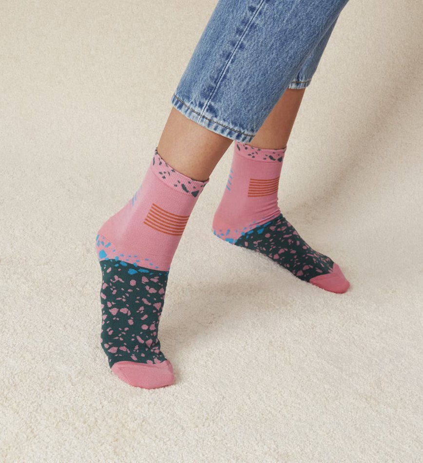 Chaussette Happy Socks Ruby Ankle | XVD-5098606